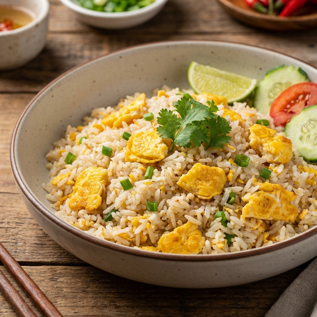 Arroz con huevo